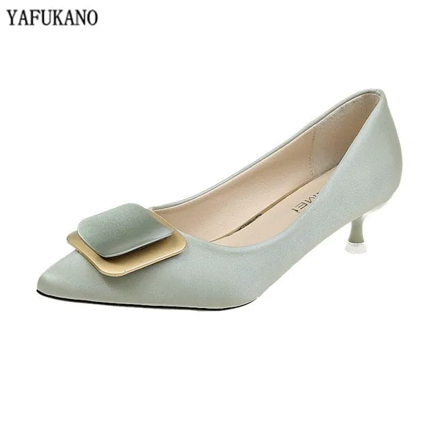 Simple Pointed High Heels/pumps-5 colors