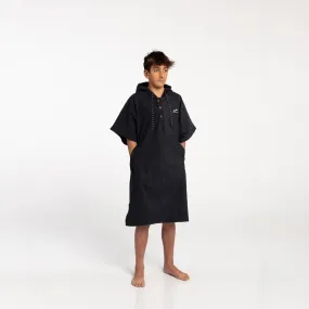 Slowtide Waterproof SM/MD Poncho-Black