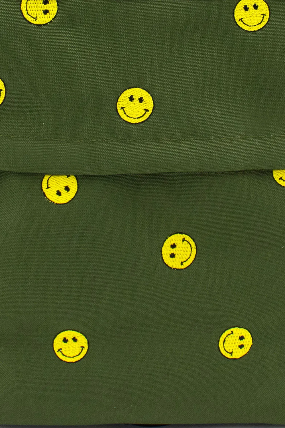 Smiles Khaki | Embroidered “Hackney” Backpack | Medium - PRE-ORDER