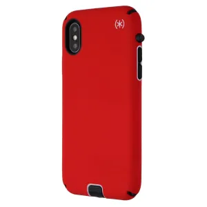 Speck Presidio Sport Series Case for Apple iPhone XS and X  - Matte Red/Black