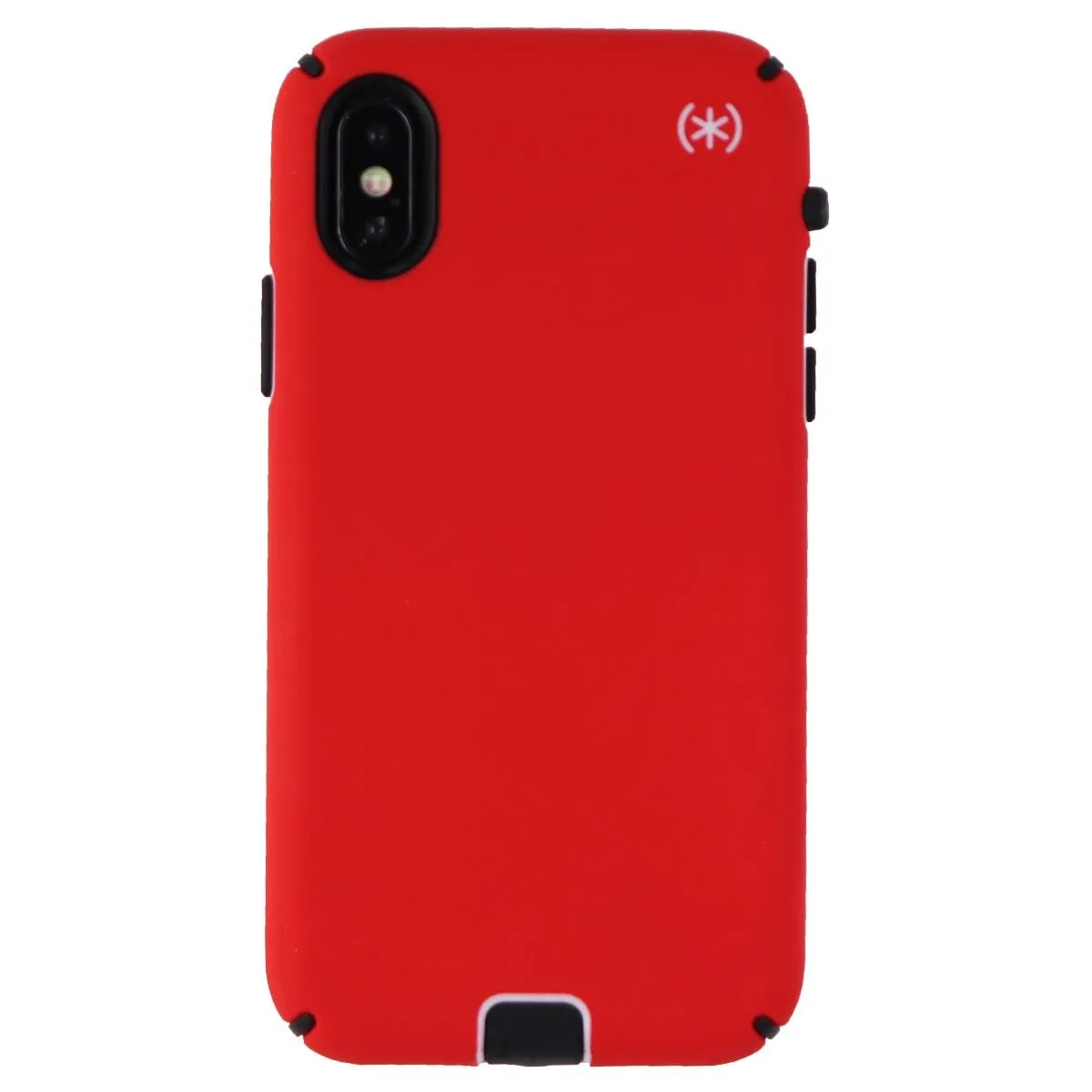 Speck Presidio Sport Series Case for Apple iPhone XS and X  - Matte Red/Black