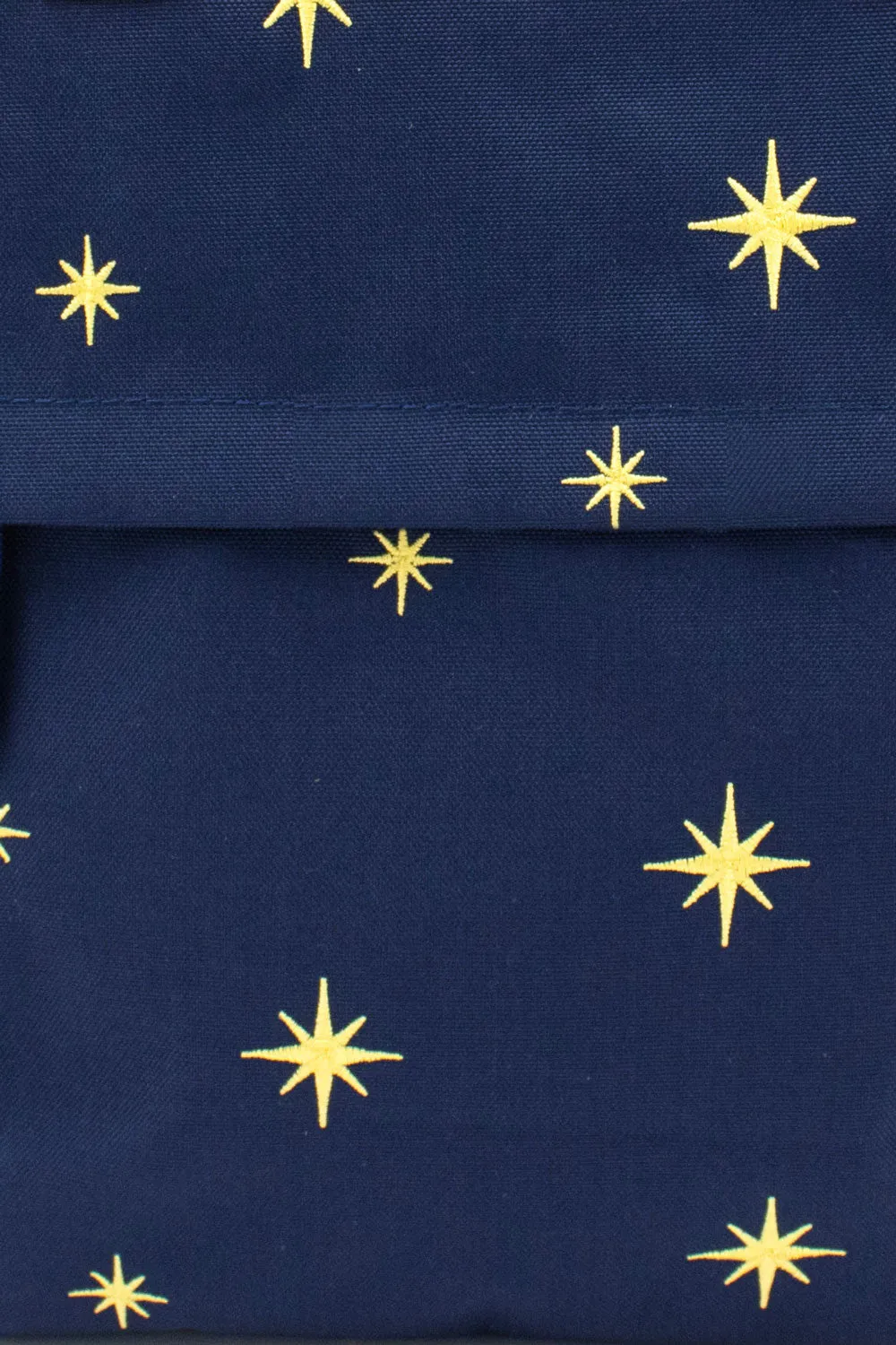 Stars Navy | Embroidered “Hackney” Backpack | Medium - PRE-ORDER