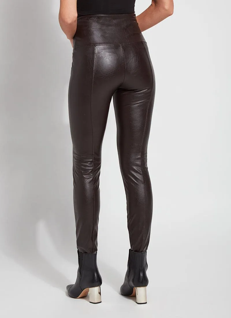 Textured Leather Legging (Plus Size, 28.5" Inseam)