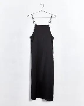 The Frankie Shop 'kita' satin slip dress, black, 10