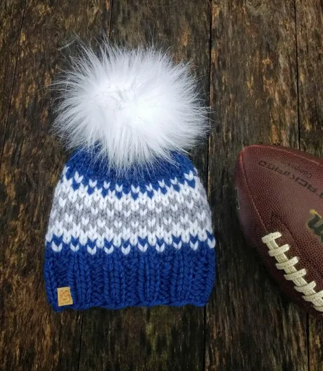 The Game Day Hat Knitting PATTERN