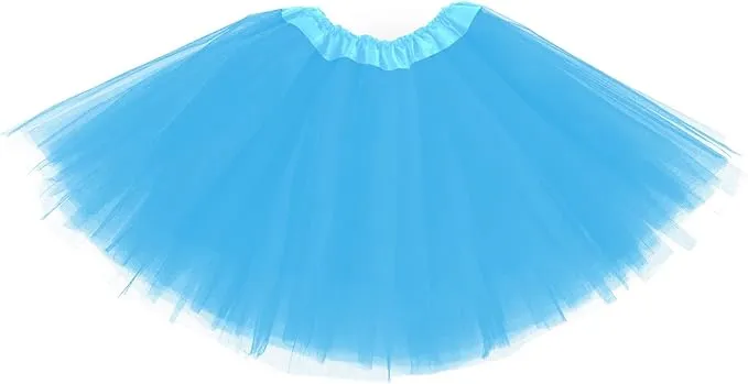 Tutu Skirt, Layered Tulle Dance Skirts for Kids Girls Dance Birthday Princess Party