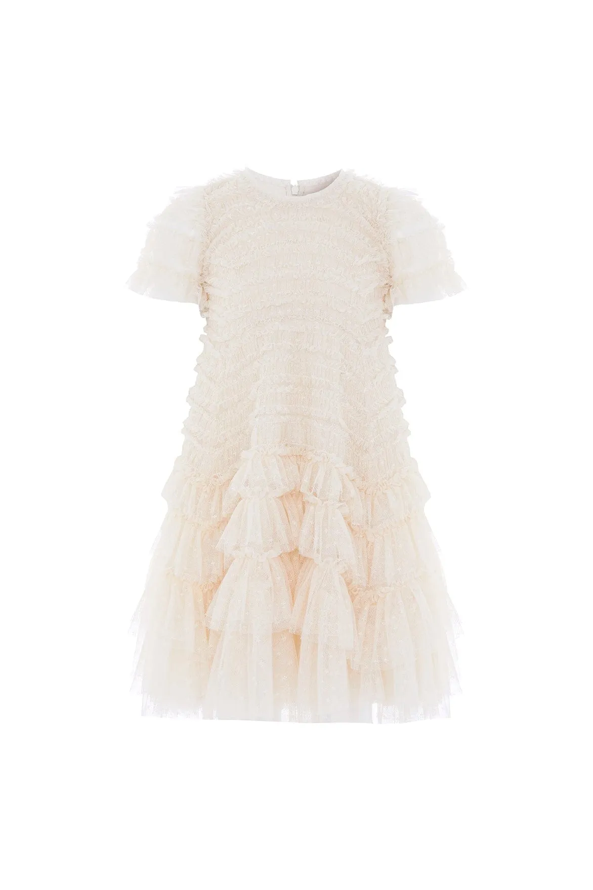 Valentine Ruffle Kids Dress