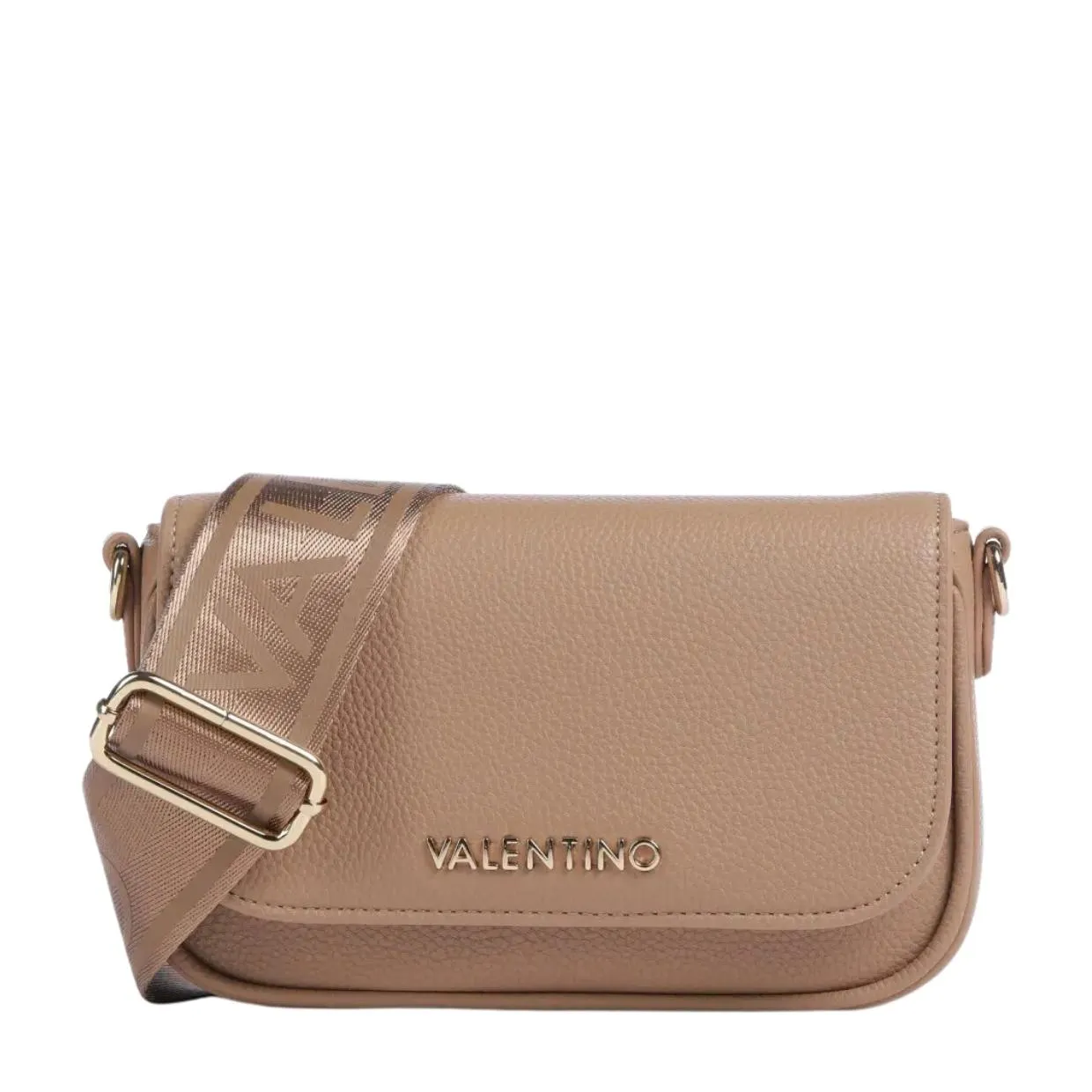 Valentino Bags Miramar Beige Crossbody Bag