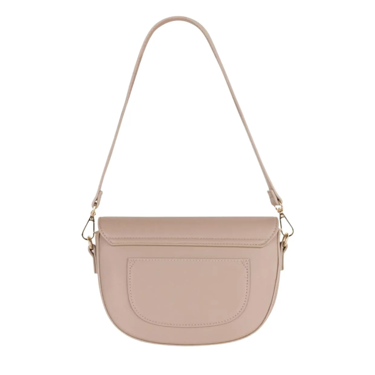 Valentino Bags Piper Beige Flap Crossbody Bag