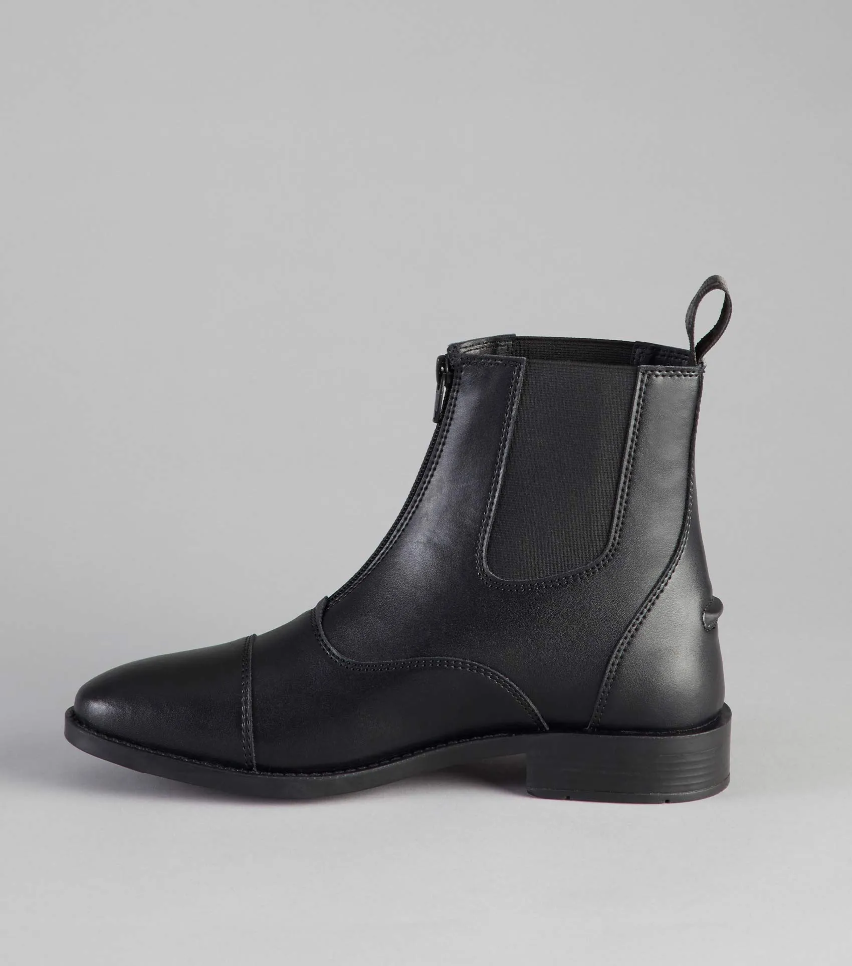 Volens Synthetic Paddock Boot Black