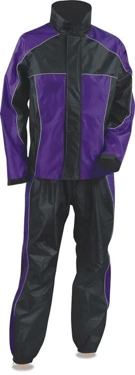 Women Purple Rain Suit