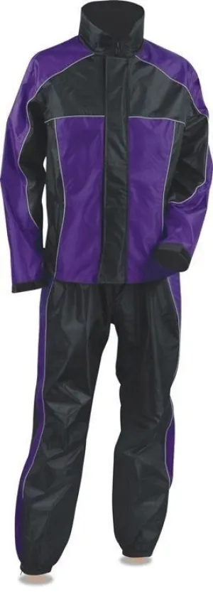 Women Purple Rain Suit