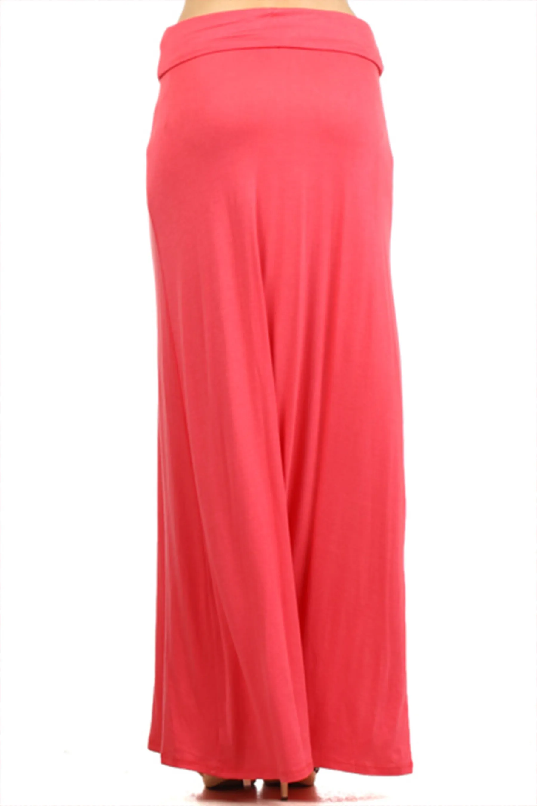 Women's Chic and Comfortable High-Waisted Maxi Skirt