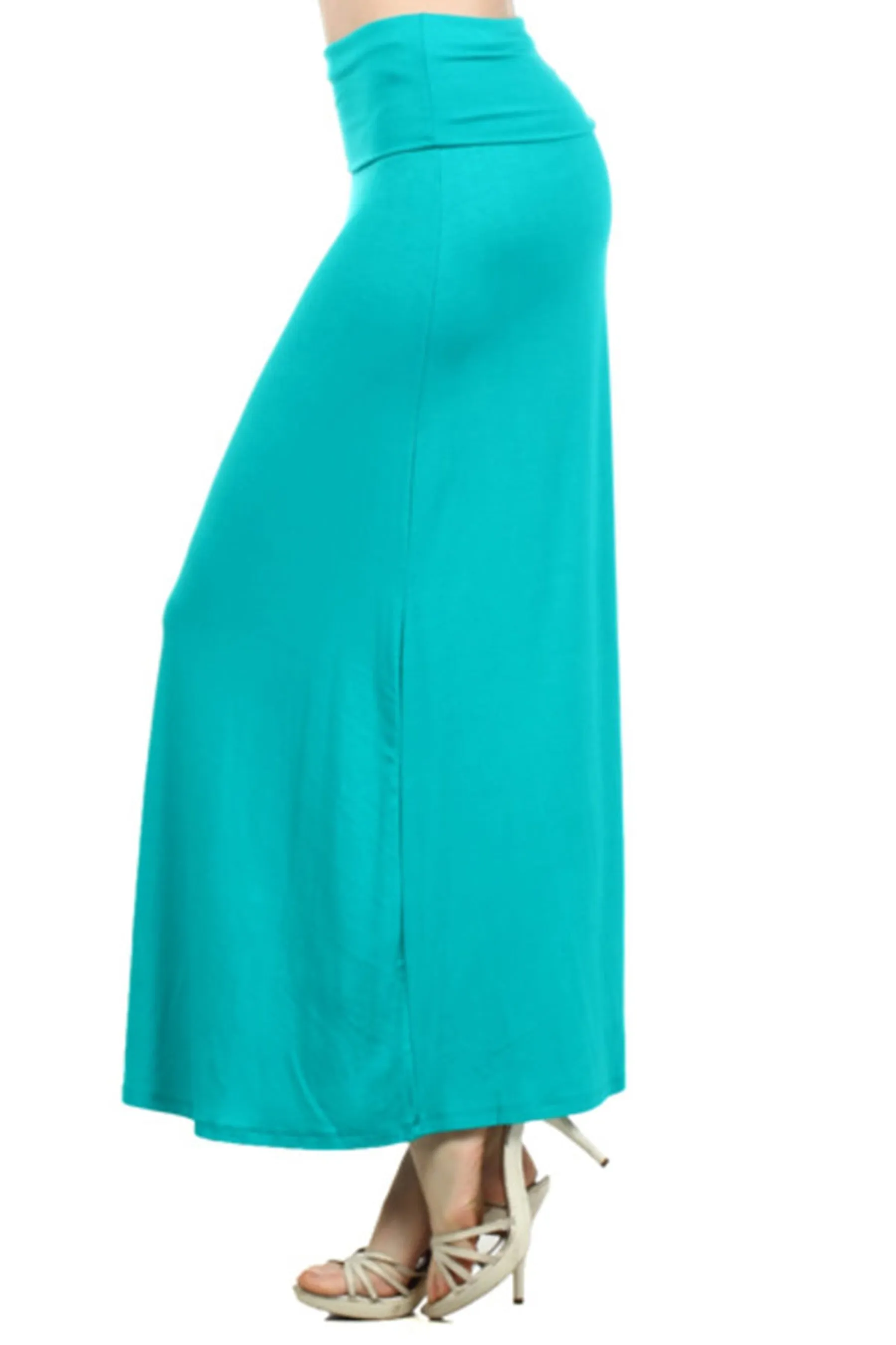 Women's Chic and Comfortable High-Waisted Maxi Skirt