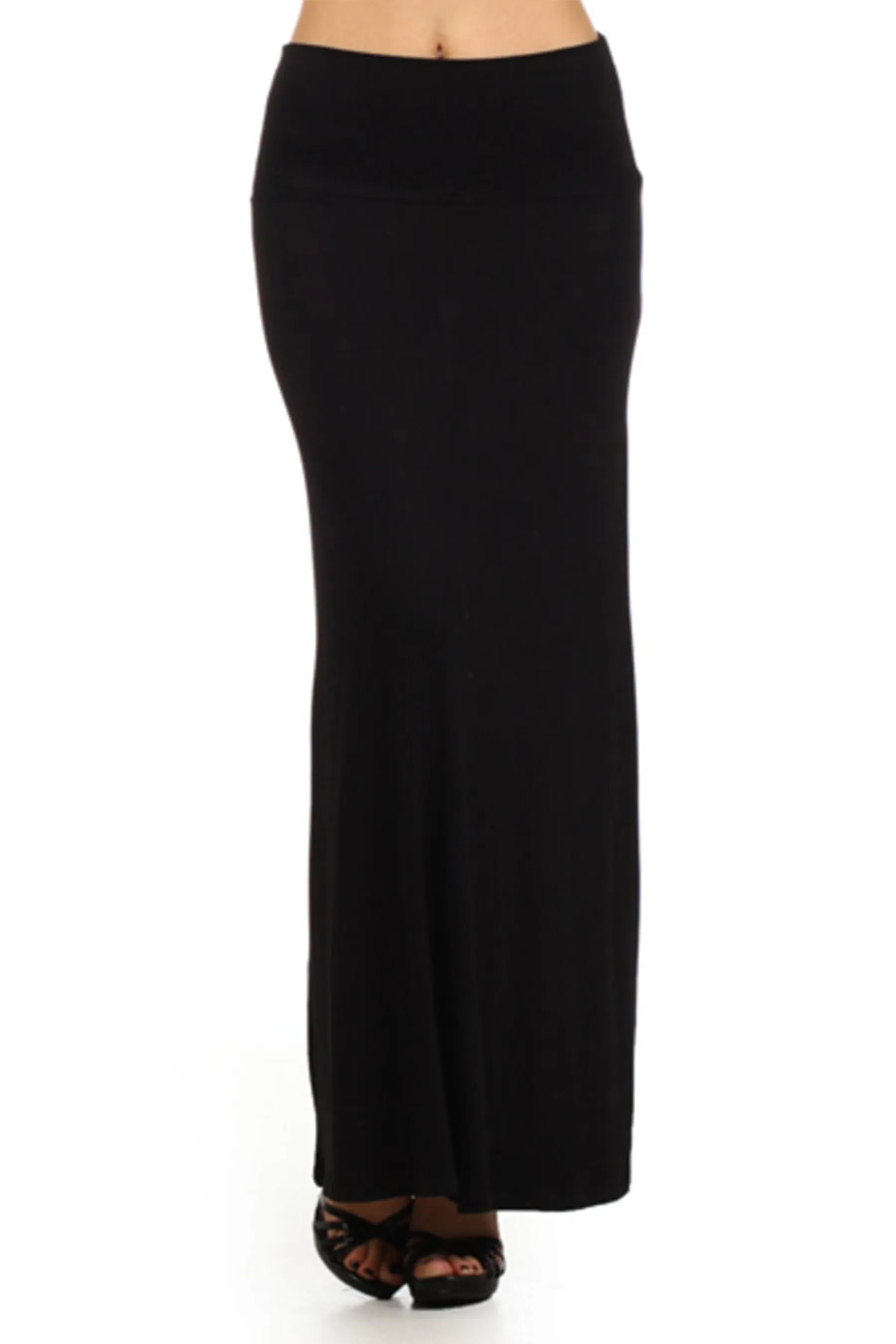 Women's Chic and Comfortable High-Waisted Maxi Skirt