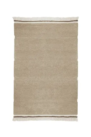 WOOL AREA RUG STEPPE BEIGE